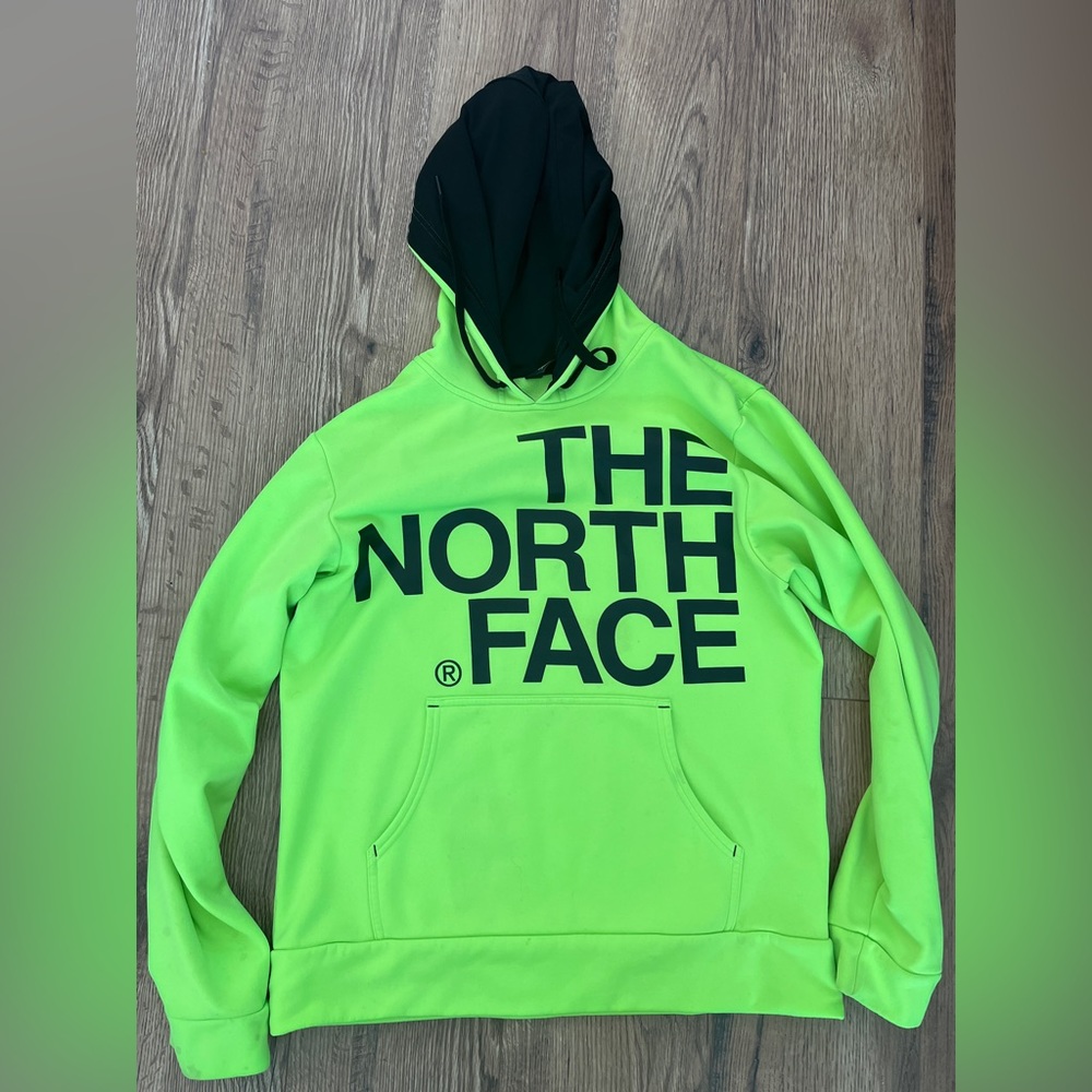 North face Men’s Neon Hoodie
